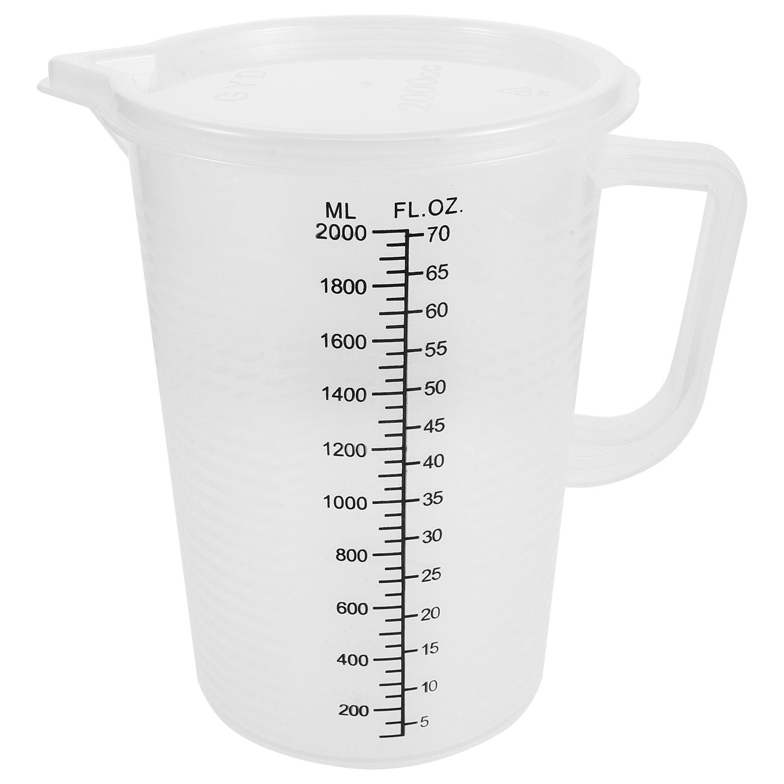 Kitchen Baking Containers - 2.0L Ölçme Kapları Çift Taraflı Dereceli