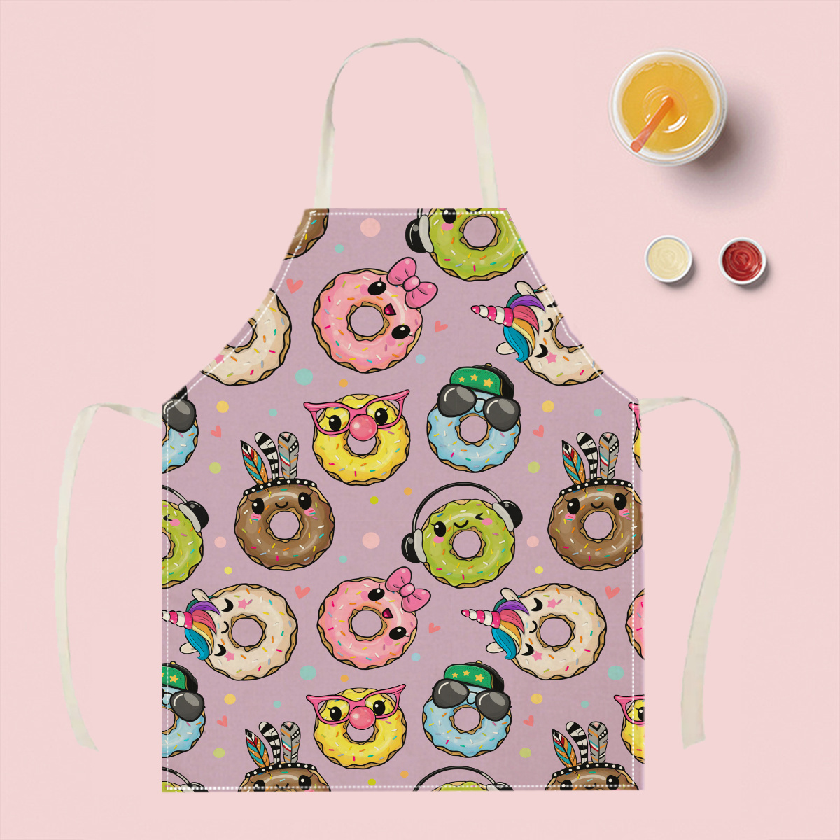 Kitchen Baking Area Ideas - 1 adet sevimli karikatür çörek önlük
