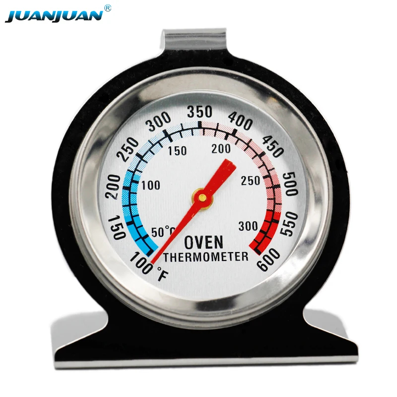 Oven Thermometer Analog - Paslanmaz Çelik Mutfak Fırın Termometresi Gıda
