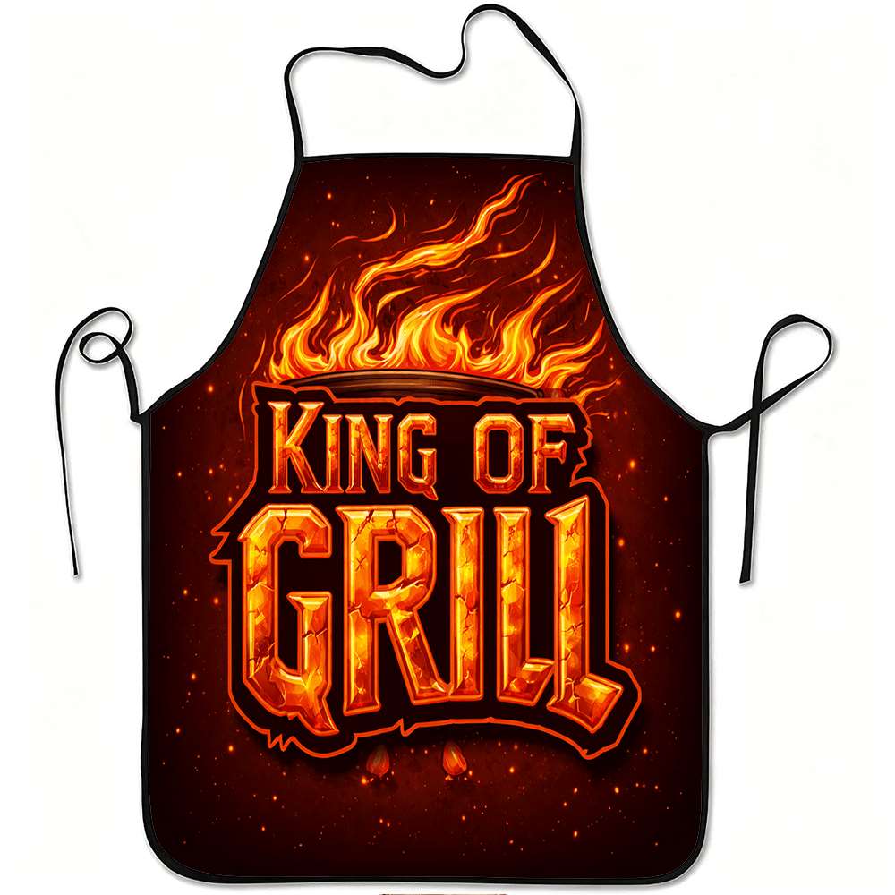 Kitchen Baking Area Ideas - 1 Adet Bbq King Önlüğü, Bbq