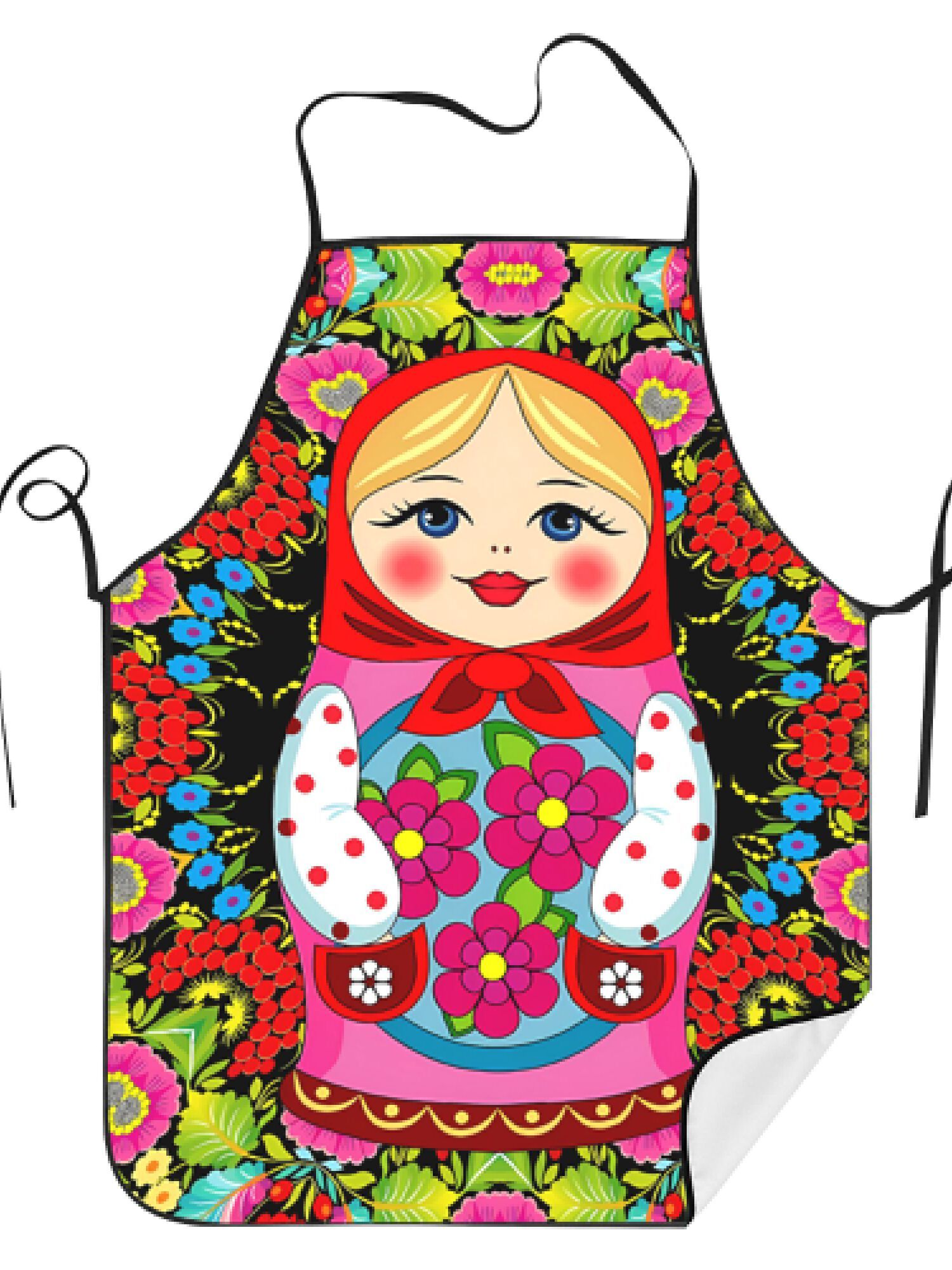 Kitchen Baking Area Ideas - 1 Parça Eğlenceli Rus Matryoshka Çiçek