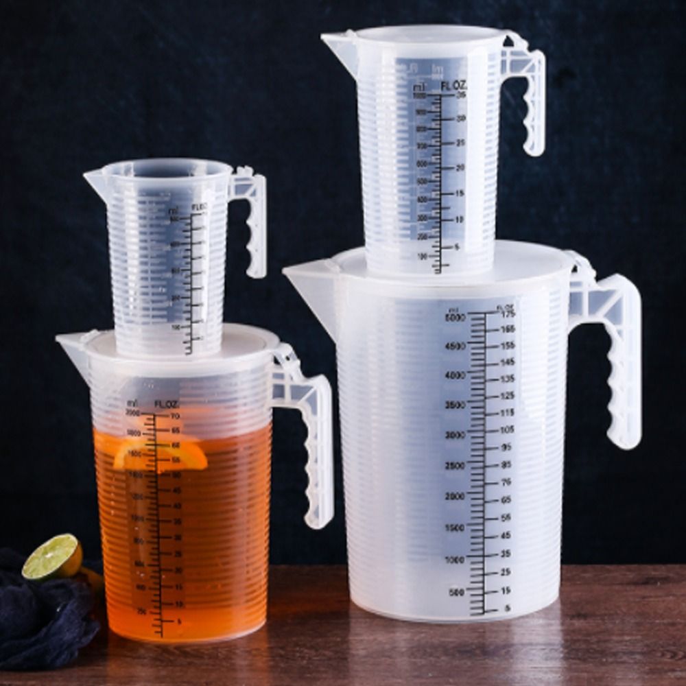 Kitchen Baking Containers - 100/250/500/1000ML plastik ölçüm bardak testiler sıvı