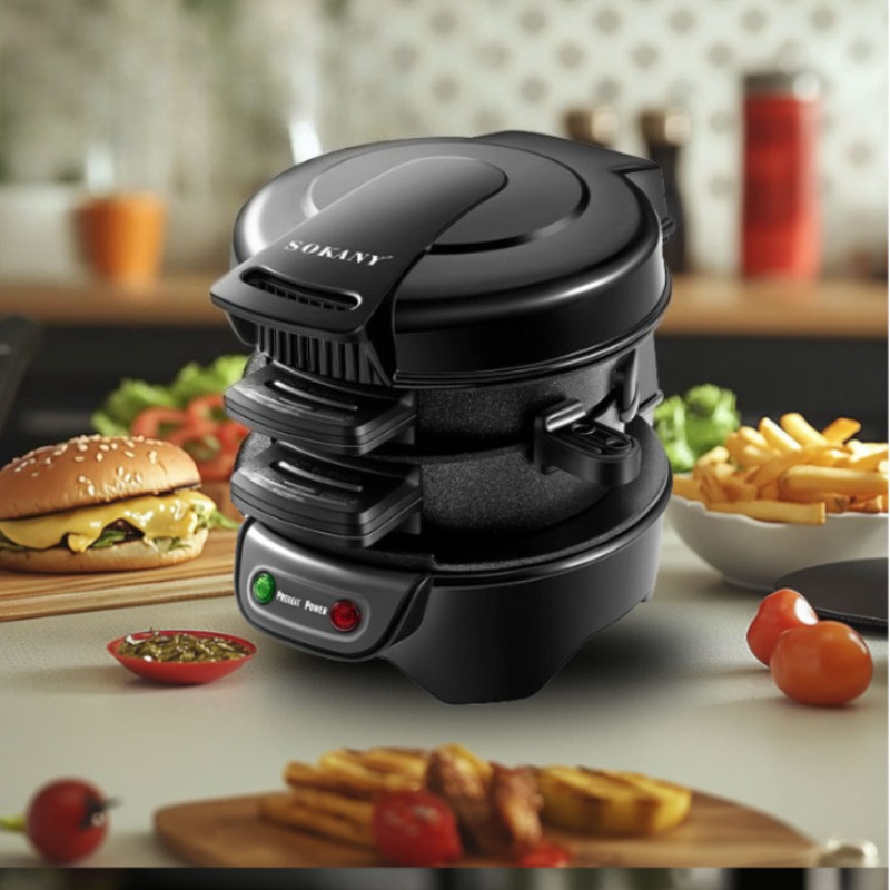 Kitchen Baking Machine - 220V 110V Mini Elektrikli Burger Sandviç