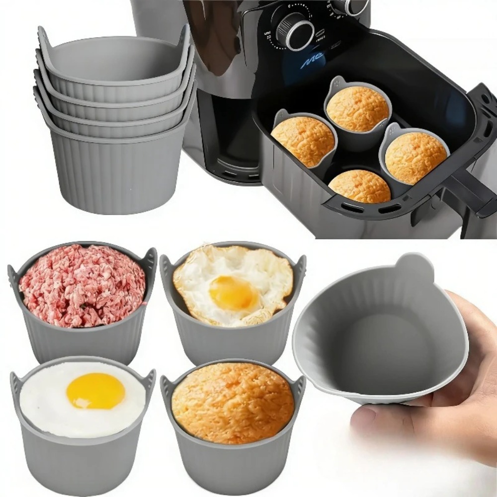 6 Adet Silikon Hava Fritözü Ka - Kitchen Pro Baking Tray incelemesi ve fiyatı