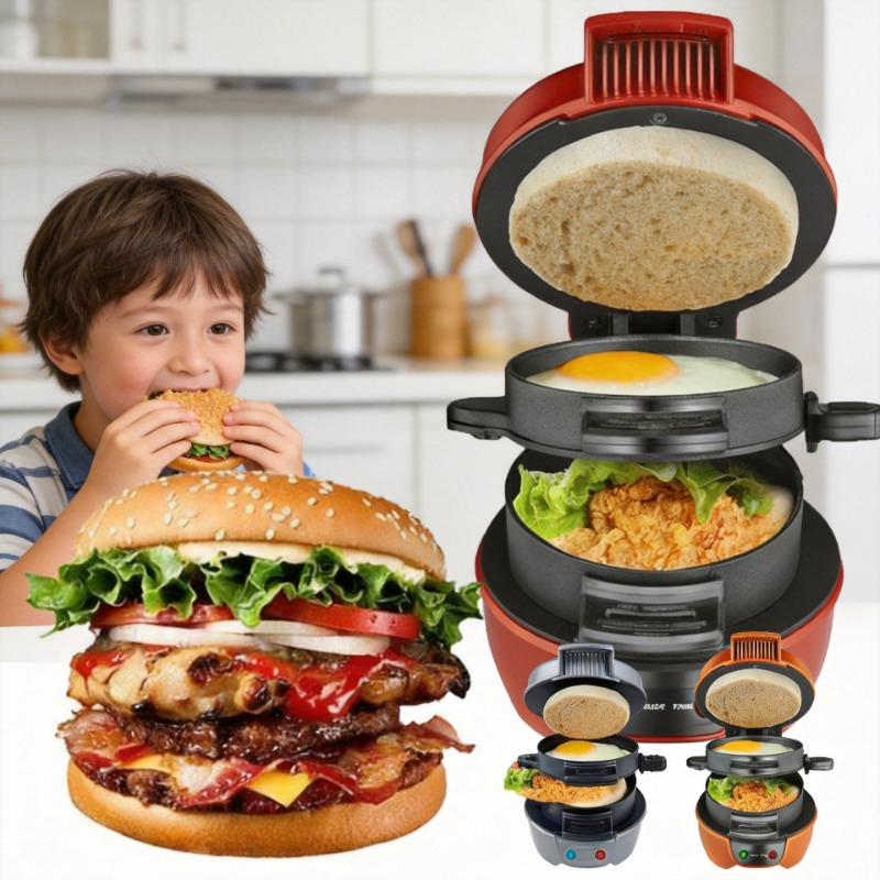 220V 110V Mini Elektrikli Burg - Kitchen Baking Machine incelemesi ve fiyatı