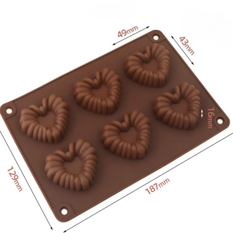 Kalp şeklinde Silikon Çikolata - Kitchen Tools In Baking incelemesi ve fiyatı