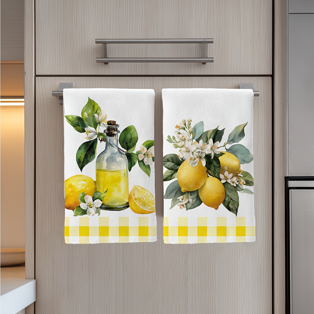2 adet, limon çiçek desenli mu - Kitchen And Baking Life incelemesi ve fiyatı