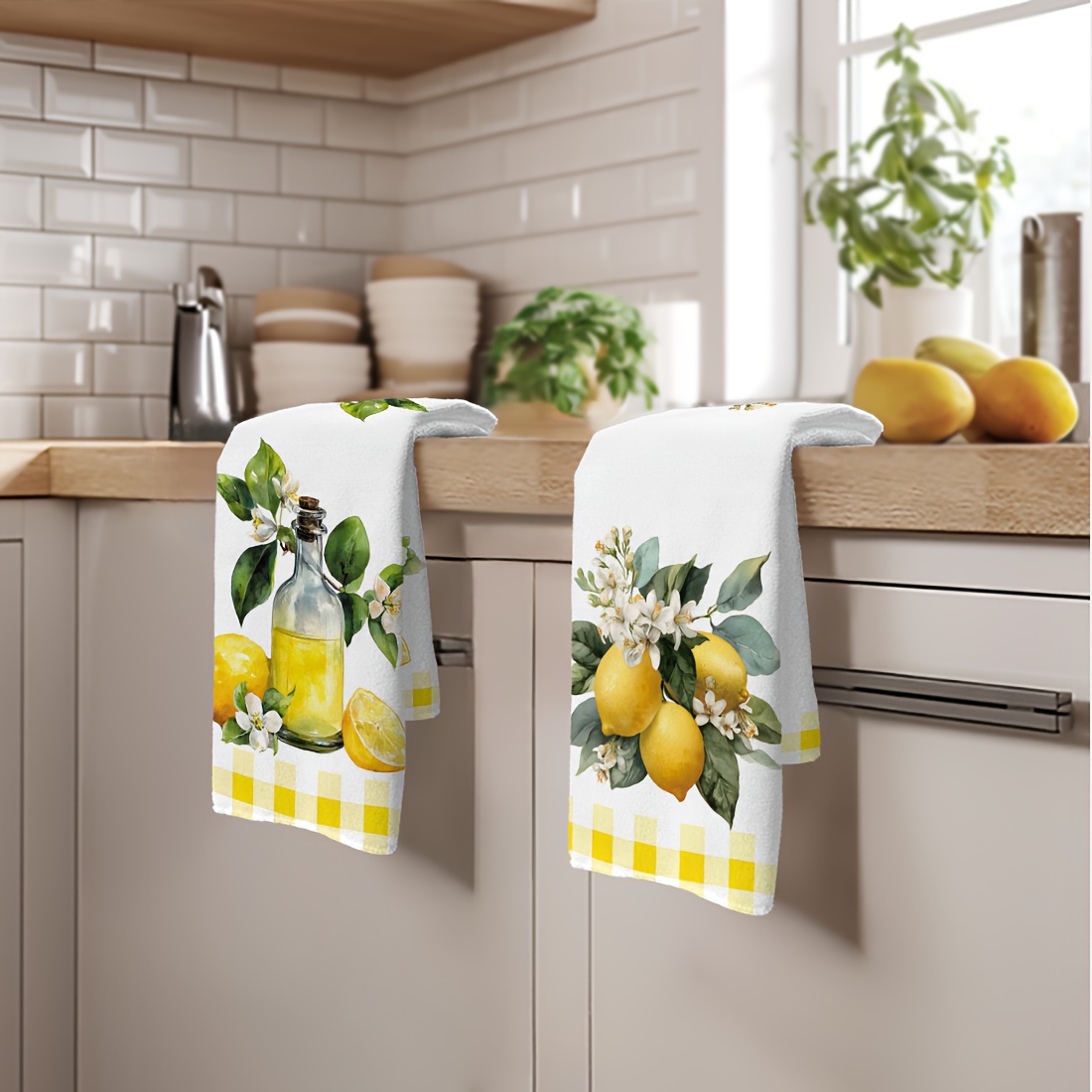 2 adet, limon çiçek desenli mu - Kitchen And Baking Life incelemesi ve fiyatı