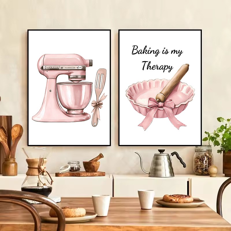 Retro Pembe Mutfak Sevimli Mik - Kitchen And Baking Life incelemesi ve fiyatı
