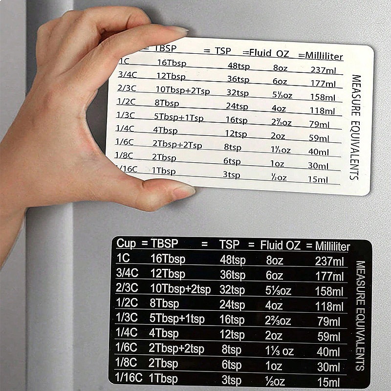 Mutfak Pişirme Manyetik Ölçüm  - Kitchen Baking Conversion Chart incelemesi ve fiyatı