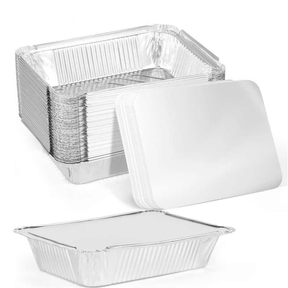 10 adet yeni kapaklı alüminyum - Kitchen Baking Containers incelemesi ve fiyatı