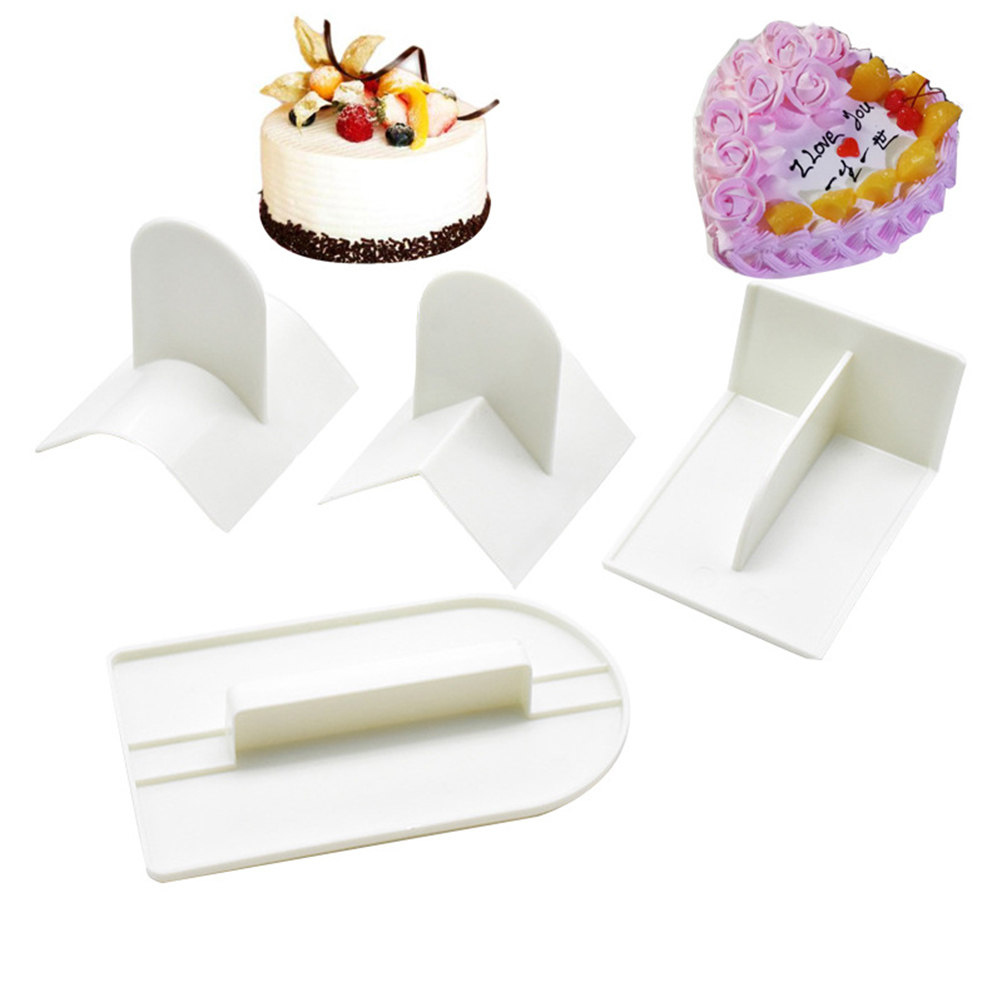 4 Parça Premium Plastik Pasta  - Fondant Smoother Set incelemesi ve fiyatı