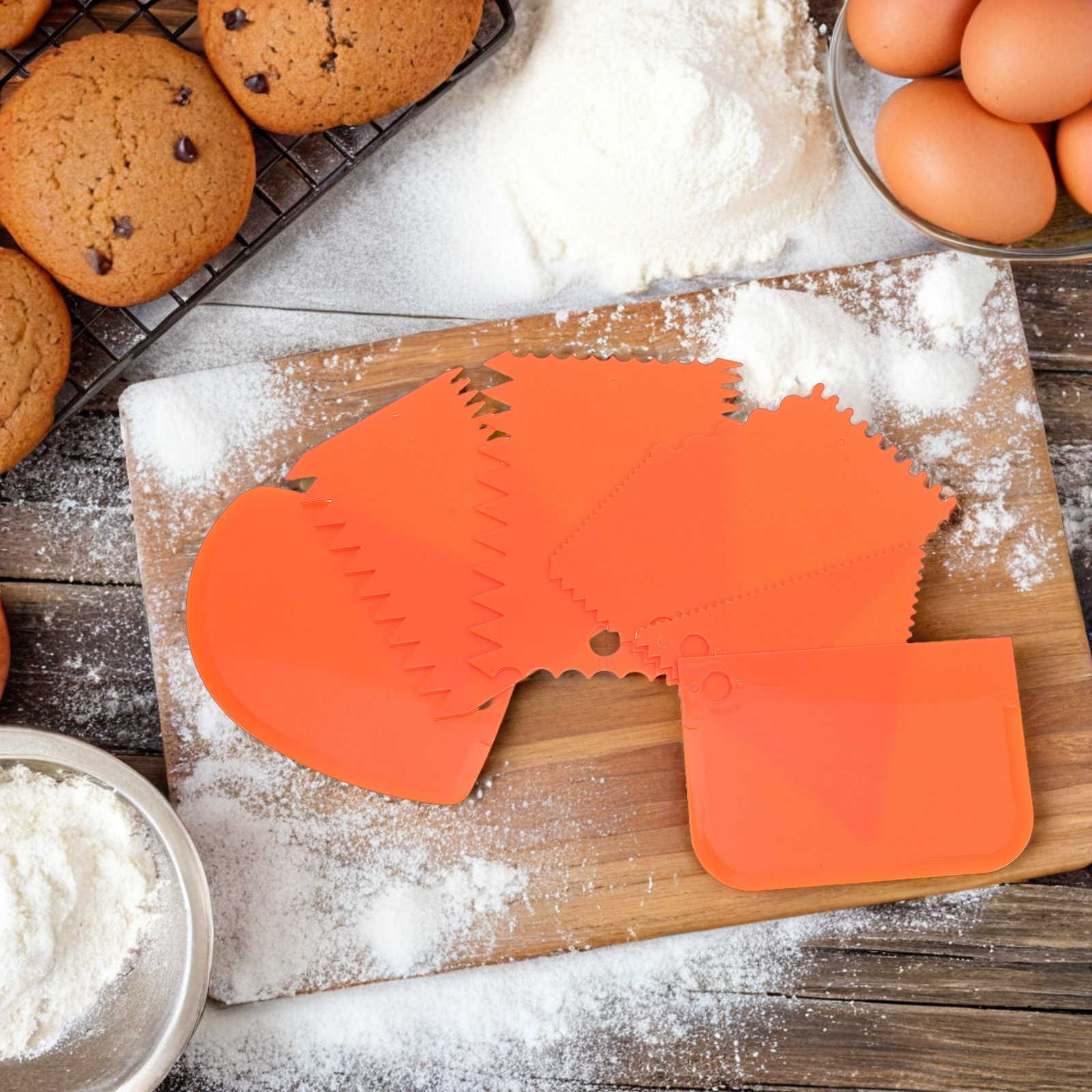 6 Parça Kek Bıçağı Seti Pürüzs - Fondant Smoother Set incelemesi ve fiyatı