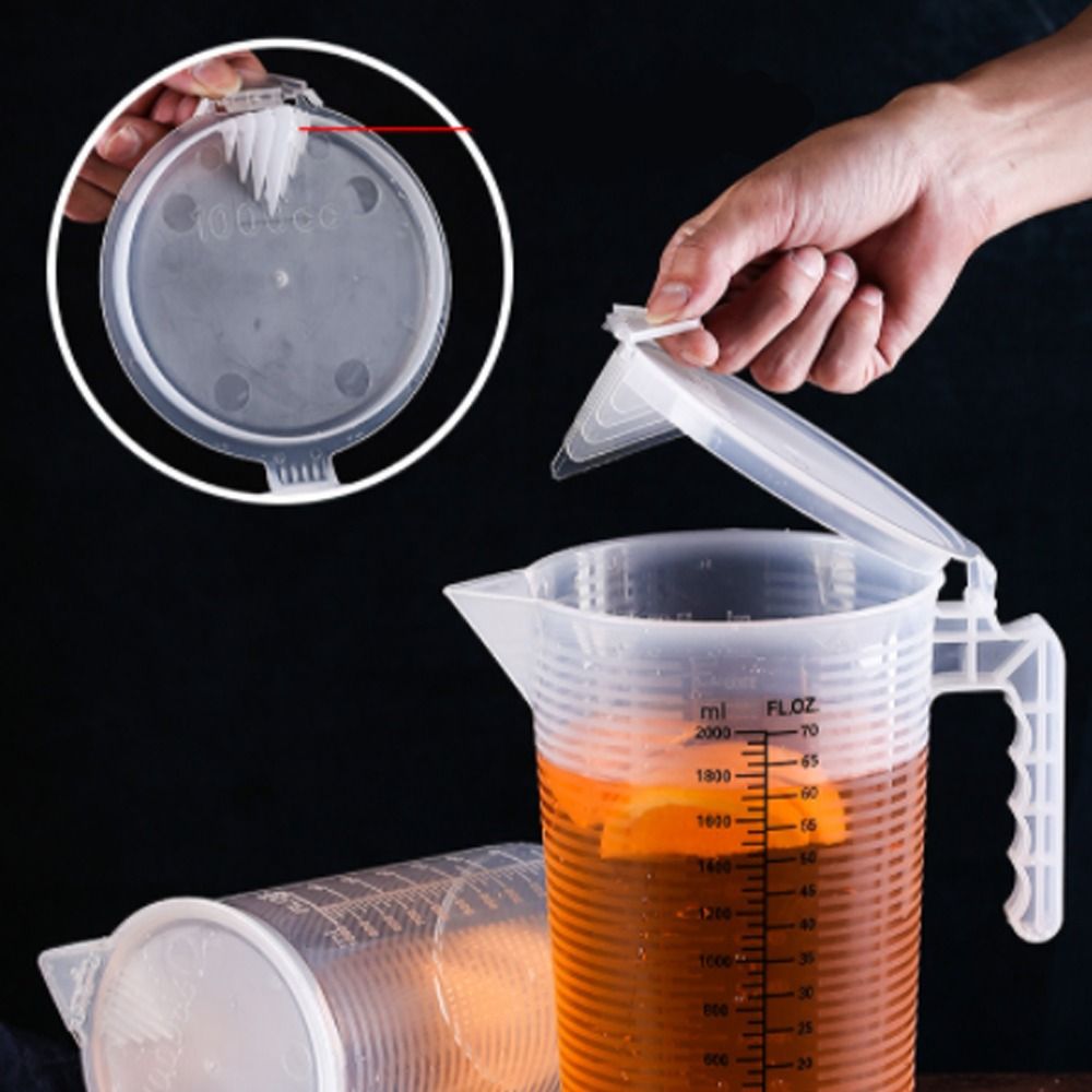 100/250/500/1000ML plastik ölç - Kitchen Baking Containers incelemesi ve fiyatı