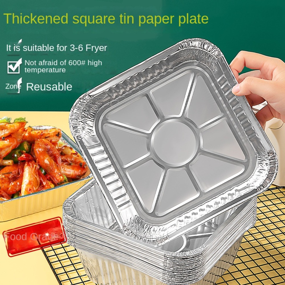 20CM hava fritöz alüminyum fol - Kitchen Baking Containers incelemesi ve fiyatı