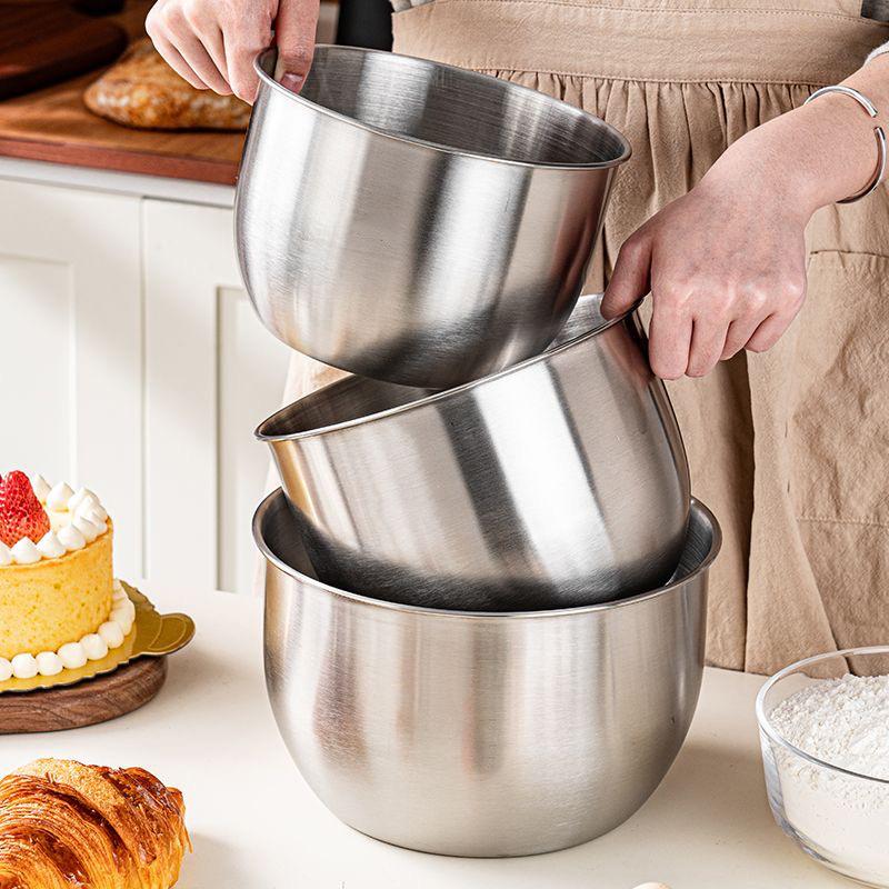 1 adet paslanmaz çelik karıştı - Kitchen Baking Containers incelemesi ve fiyatı
