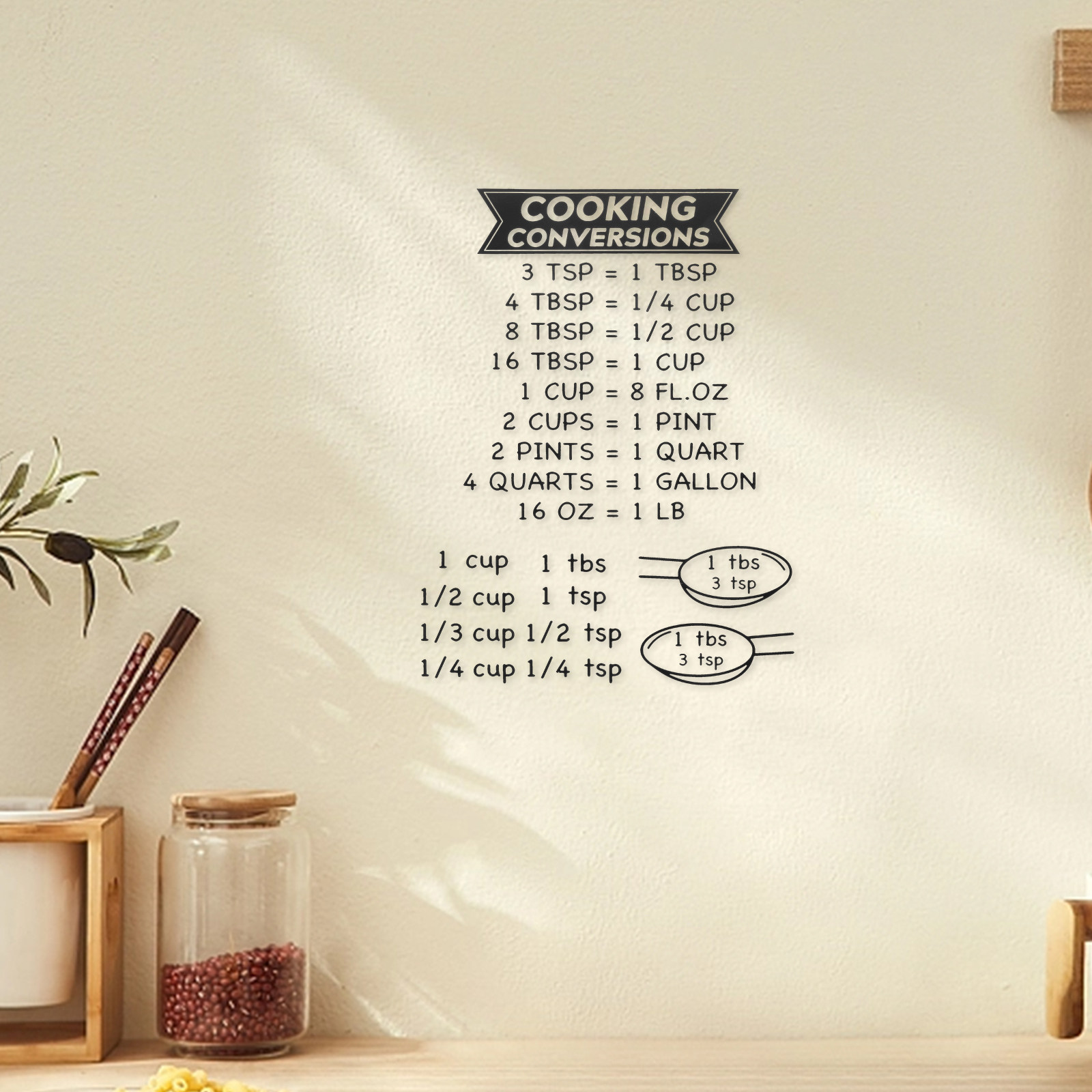 2 Adet Mutfak Dönüştürme Tablo - Kitchen Baking Conversion Chart incelemesi ve fiyatı